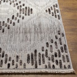 Alternative view of Surya Zaragoza ZRZ-2310 Charcoal Area Rug