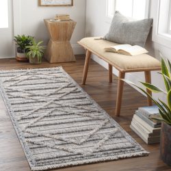 Alternative view of Surya Zaragoza ZRZ-2313 Charcoal Area Rug