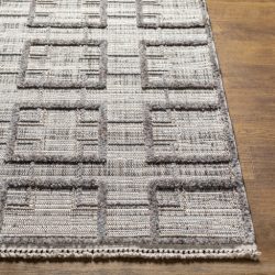 Alternative view of Surya Zaragoza ZRZ-2314 Charcoal Area Rug