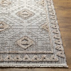 Alternative view of Surya Zaragoza ZRZ-2318 Charcoal Area Rug
