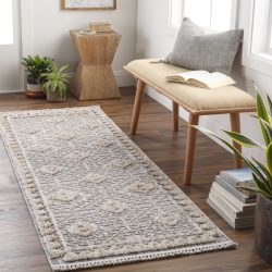 Surya Zaragoza ZRZ-2318 Charcoal Area Rug