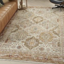 Nourison Sahar SHR01 Ivory Multicolor Area Rug
