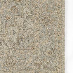 Alternative view of Momeni Pasha PSH-1 Light Blue Area Rug