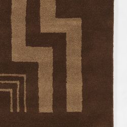 Alternative view of Momeni Simba SIM11 Brown Area Rug