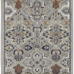 Alternative view of Nourison Allur ALR03 Grey Area Rug