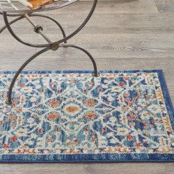 Nourison Passion PSN28 Blue Multicolor Area Rug