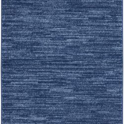 Alternative view of Nourison Nourison Essentials NRE01 Navy Blue Area Rug