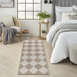 Nourison Washable Modern Jute MDJ01 Natural Ivory Area Rug