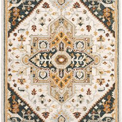 Oriental Weavers ALFRESCO 28407 Ivory Area Rug