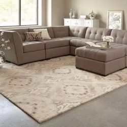 Alternative view of Oriental Weavers ANASTASIA 68003 Sand Area Rug