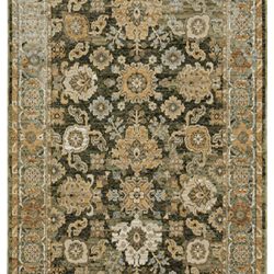 Oriental Weavers ANDORRA 2417b Green Area Rug