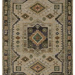 Oriental Weavers ANDORRA 2442d Green Area Rug
