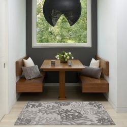 Nourison Garden Oasis GOA05 Grey Area Rug