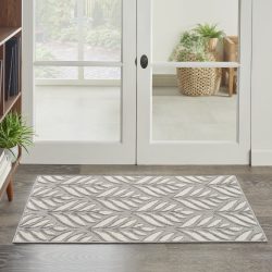 Nourison Aloha ALH35 Grey Area Rug