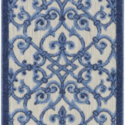Alternative view of Nourison Aloha ALH21 Grey Area Rug