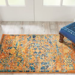 Nourison Passion PSN07 Teal Area Rug