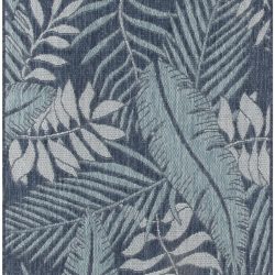 Alternative view of Nourison Garden Oasis GOA02 Navy Area Rug