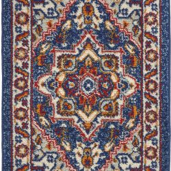 Alternative view of Nourison Passion PSN33 Blue Multicolor Area Rug