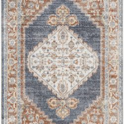 Alternative view of Nourison Astra Machine Washable ASW11 Denim Multicolor Area Rug