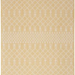 Alternative view of Nourison Positano POS02 Yellow Area Rug