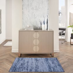 Nourison Nourison Essentials NRE03 Denim Area Rug