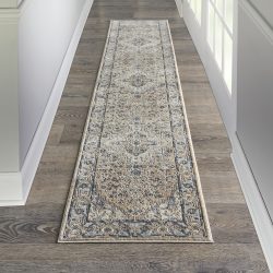Nourison Quarry QUA05 Beige Grey Area Rug