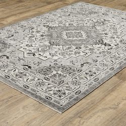 Alternative view of Oriental Weavers CHAMBERLAIN ch10l Grey Area Rug