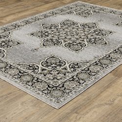 Alternative view of Oriental Weavers CHAMBERLAIN ch11l Grey Area Rug