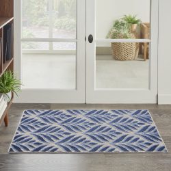 Nourison Aloha ALH35 Blue Area Rug