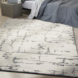 Calvin Klein CK009 Sculptural SCL01 Blue Area Rug