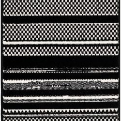 Alternative view of Nourison Grafix GRF41 Black White Area Rug