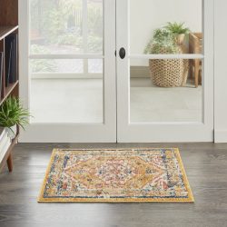Nourison Passion PSN23 Ivory Yellow Area Rug
