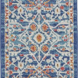 Alternative view of Nourison Passion PSN28 Blue Multicolor Area Rug