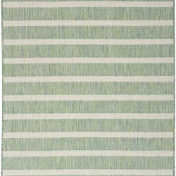Alternative view of Nourison Positano POS03 Blue Green Ivory Area Rug