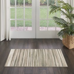 Nourison Jubilant JUB04 Green Ivory Area Rug