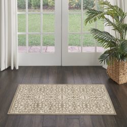 Nourison Jubilant JUB06 Taupe Area Rug