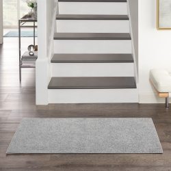 Nourison Nourison Essentials NRE01 Silver Grey Area Rug