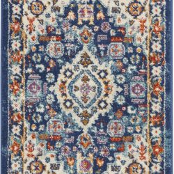 Alternative view of Nourison Passion PSN29 Blue Area Rug