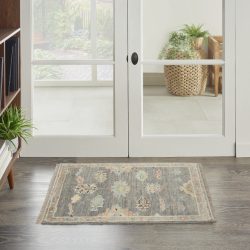 Nourison Odessa ODS02 Dark Grey Multicolor Area Rug