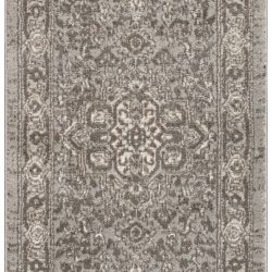 Alternative view of Nourison Quarry QUA05 Grey Area Rug