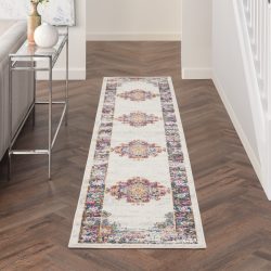 Nourison Passion PSN03 Ivory Blue Area Rug