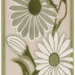 Alternative view of Nourison Aloha ALH33 Ivory Green Area Rug