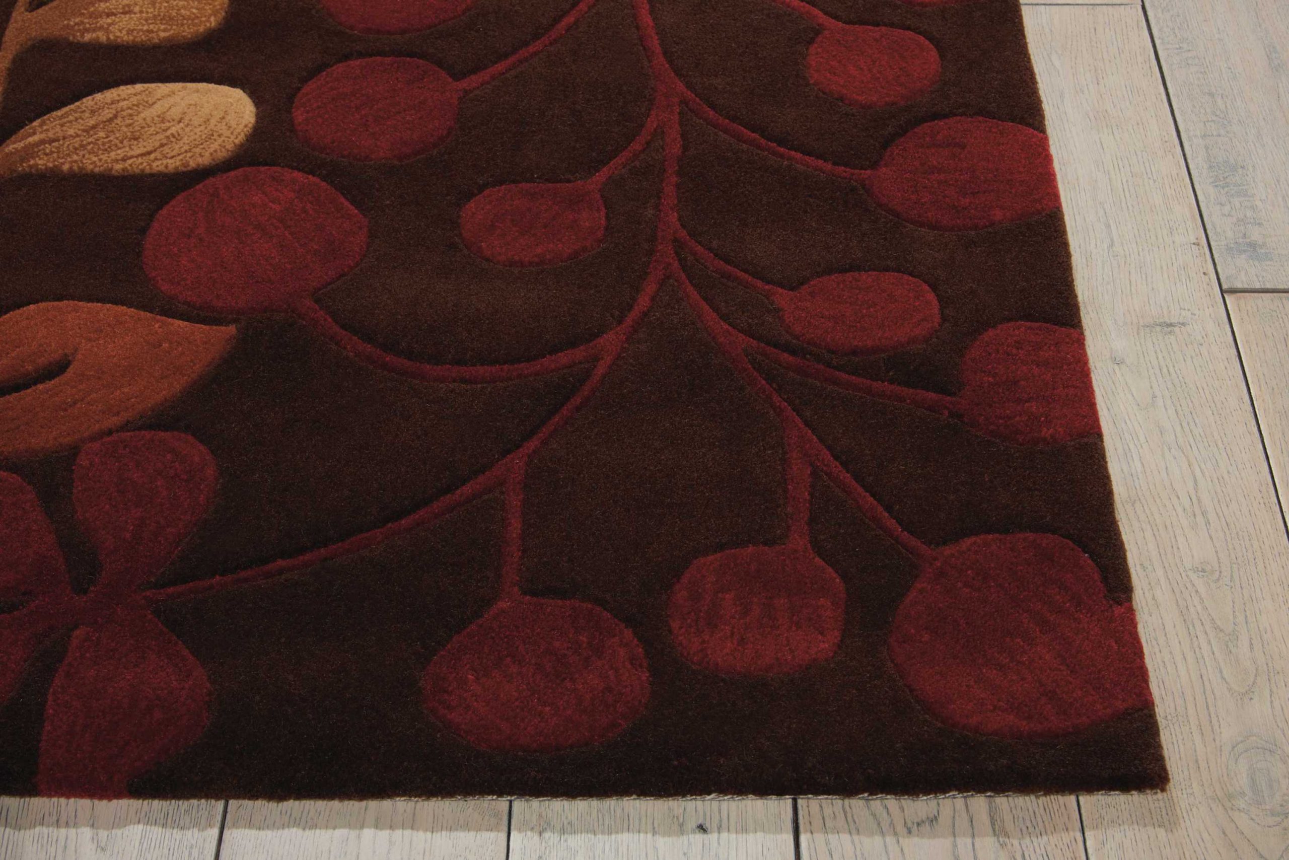 Nourison Contour CON02 Chocolate Area Rug - Image 3