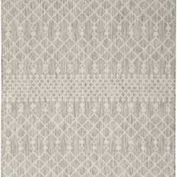 Alternative view of Nourison Positano POS02 Light Grey Area Rug