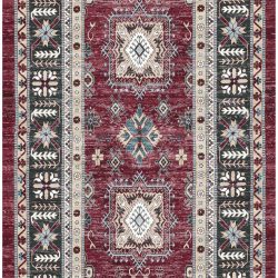 Alternative view of Nourison Fulton FUL03 Red Area Rug