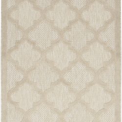 Alternative view of Nourison Easy Care NES01 Cream Area Rug