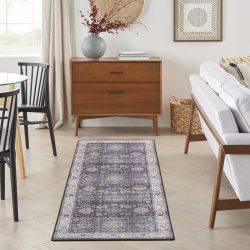 Nourison Fulton FUL12 Charcoal Area Rug