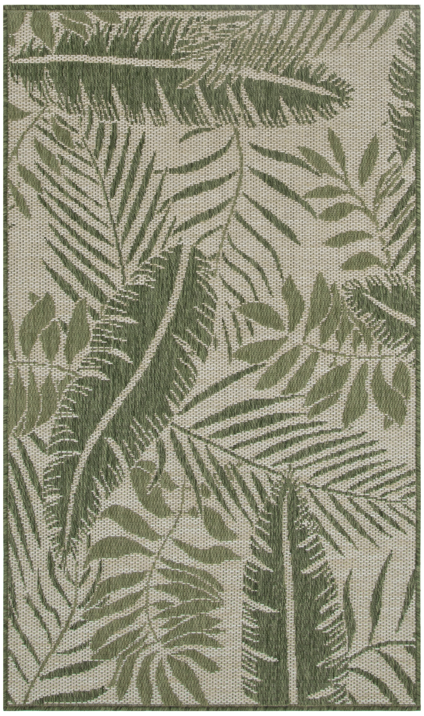 Nourison Garden Oasis GOA02 Ivory Green Area Rug - Image 2