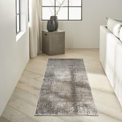 Calvin Klein CK024 Irradiant IRR01 Black Ivory Area Rug