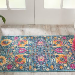 Nourison Passion PSN01 Denim Area Rug